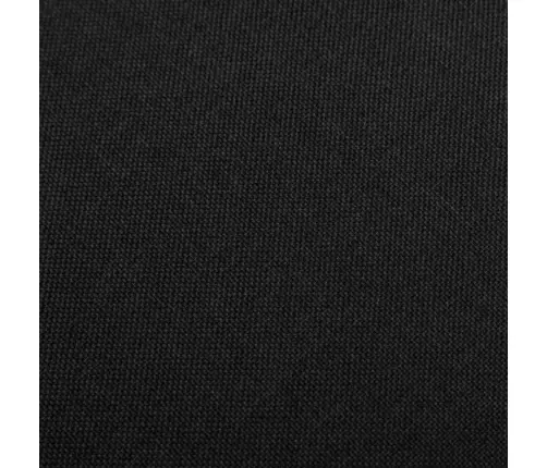 Bāra Krēsli, 2 Gab., Melns Audums Vidaxl