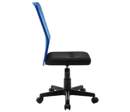 Biroja Krēsls, 44X52X100 Cm, Melns Ar Zilu, Tīklveida Audums Vidaxl