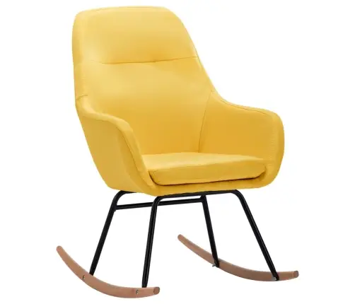 Supama Kėdė, Garstyčių Geltonos Spalvos, Audinys