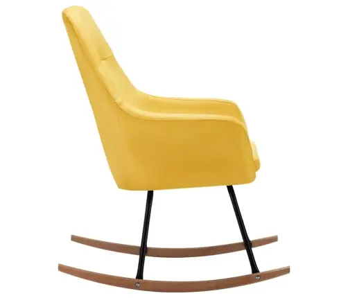 Supama Kėdė, Garstyčių Geltonos Spalvos, Audinys