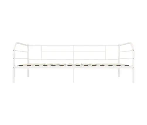 Dīvāngultas Rāmis, Balts Metāls, 90X200 Cm Vidaxl