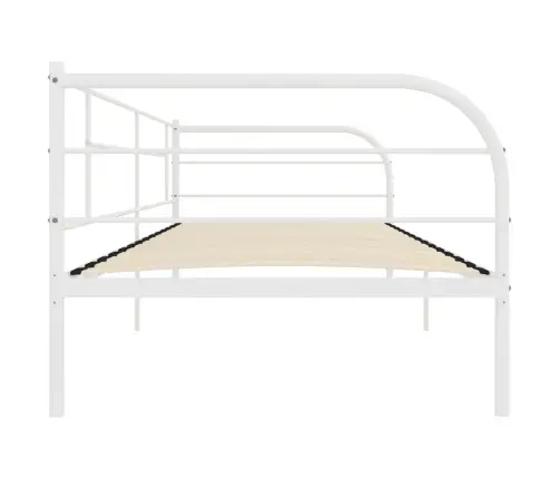 Dīvāngultas Rāmis, Balts Metāls, 90X200 Cm Vidaxl