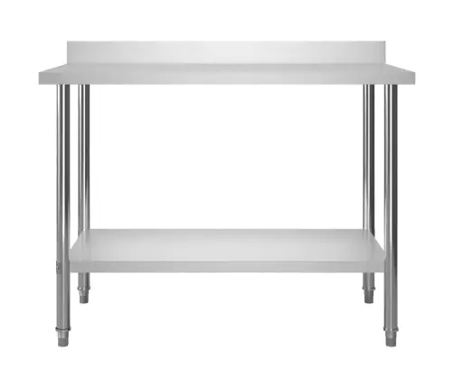 Virtuves Darba Galds, 120X60X150 Cm, Nerūsējošs Tērauds Vidaxl