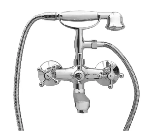 2 Käepidemega Vannikraan + Käsidušš, Kroomitud, Retro