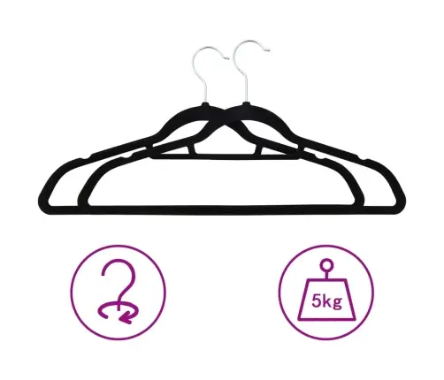 20 Tk Riidepuud, Libisemiskindel, Must, Samet