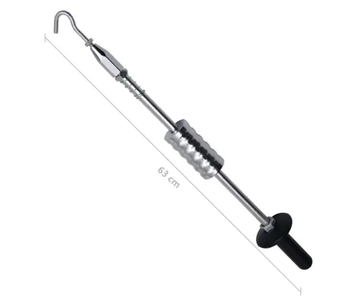 Liugvasar Koos Tõmbekonksuga, 63 cm Süsinikteras