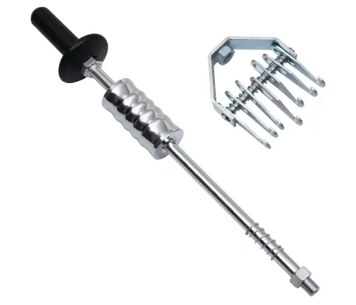 Atbulinis Plaktukas Su Keliais Griebtuvais, 65cm Plienas