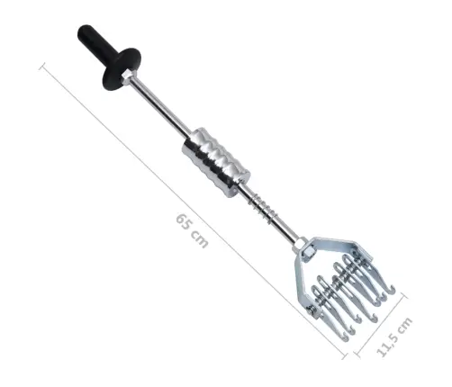 Atbulinis Plaktukas Su Keliais Griebtuvais, 65cm Plienas