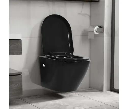 Tualetes Pods, Slēptā Tvertne, Stiprināms Pie Sienas, Keramika Vidaxl