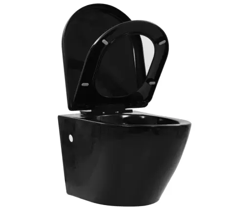 Tualetes Pods, Slēptā Tvertne, Stiprināms Pie Sienas, Keramika Vidaxl