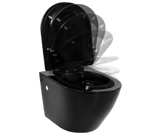 Tualetes Pods, Slēptā Tvertne, Stiprināms Pie Sienas, Keramika Vidaxl