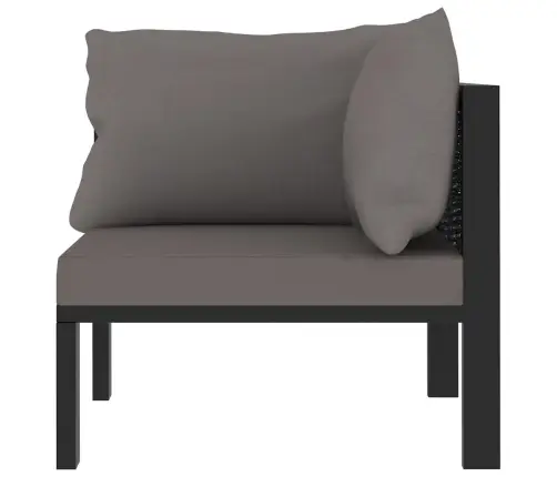 Moduļu Stūra Dīvāns Ar Kreiso Roku Balstu, Pe Rotangpalma Vidaxl