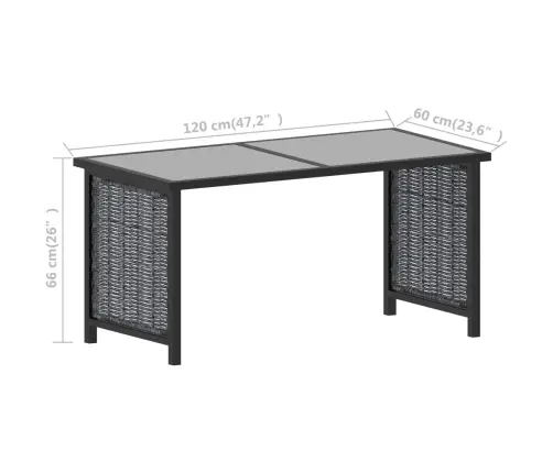 9-Daļīgs Dārza Mēbeļu Komplekts Ar Matračiem, Pe Rotangpalma Vidaxl