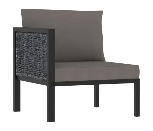 Moduļu Stūra Dīvāns Ar Labo Roku Balstu, Pe Rotangpalma Vidaxl