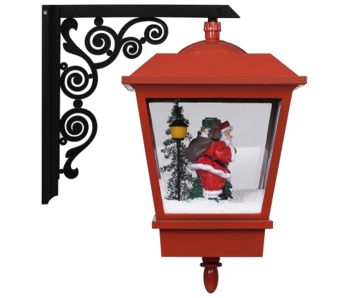 Ziemassvētku Sienas Lampa Ar Led, Sarkana, 40X27X45 Cm Vidaxl