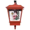 Ziemassvētku Sienas Lampa Ar Led, Sarkana, 40X27X45 Cm Vidaxl