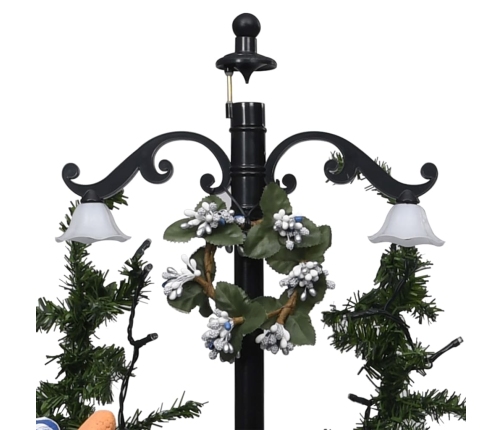 Mākslīgā Ziemassvētku Egle Ar Pamatni, Zila, 75 Cm, Pvc Vidaxl