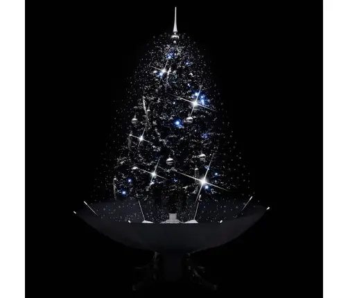 Mākslīgā Ziemassvētku Egle Ar Pamatni, Melna, 140 Cm, Pvc Vidaxl