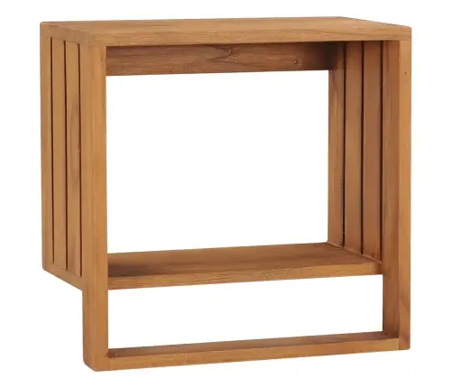 Sienas Dvieļu Pakaramais, 35X20X35 Cm, Masīvs Tīkkoks Vidaxl