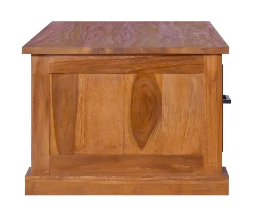 Televizoriaus Spintelė, 90X50X37cm Tikmedžio Medienos Masyvas Televizoriaus Spintelė, 90X50X37cm Tikmedžio Medienos Masyvas