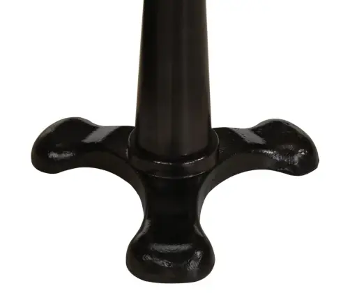 Bāra Krēsli, 2 Gab., Brūna Dabīgā Āda, Čuguns Vidaxl