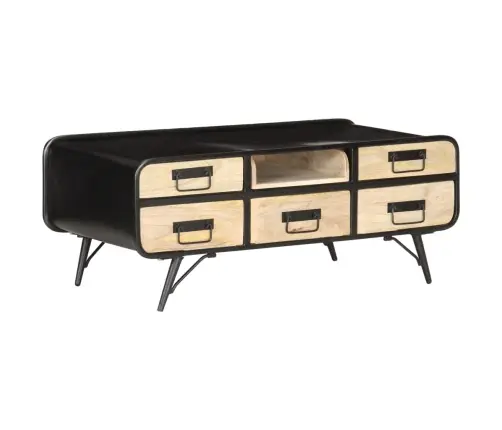 Kafijas Galdiņš, 100X50X40 Cm, Mango Masīvkoks Vidaxl