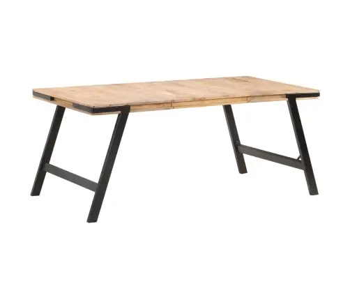 Söögilaud, 180 X 90 X 76 cm Mangopuit