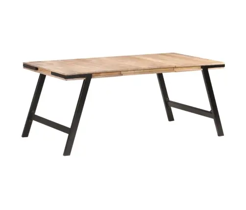 Söögilaud, 180 X 90 X 76 cm Mangopuit