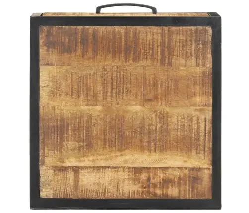 Naktsgaldiņš, 40X40X35 Cm, Neapstrādāts Mango Koks Vidaxl