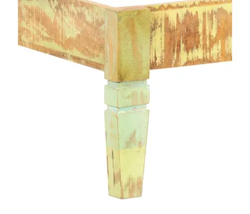 Voodiraam, Tugevast Taastatud Puidust, 120 X 200 Cm