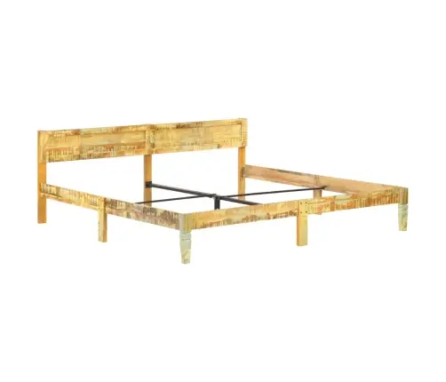 Gultas Rāmis, Pārstrādāts Masīvkoks, 200X200 Cm Vidaxl