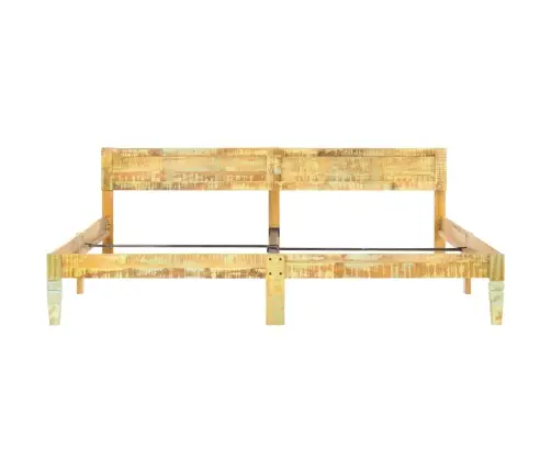 Gultas Rāmis, Pārstrādāts Masīvkoks, 200X200 Cm Vidaxl