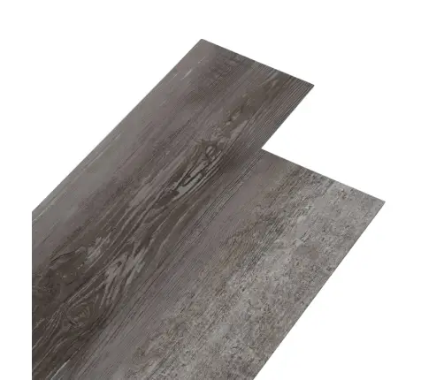 Grīdas Dēļi, Pašlīmējoši, 5,02 M², 2 Mm, Svītraina Koka Pvc Vidaxl