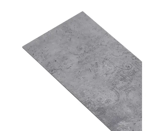 Grīdas Dēļi, Pašlīmējoši, 4,46 M², 3 Mm, Betona Pelēks Pvc Vidaxl