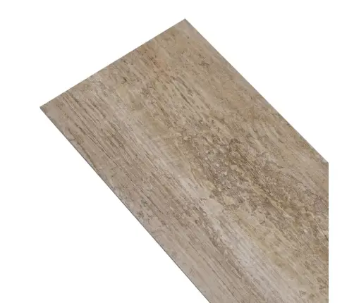 Grīdas Dēļi, Pašlīmējoši, 5,02 M², 2 Mm, Izbalējuša Koka Pvc Vidaxl