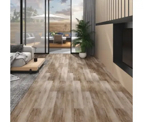 Mitte Iseliimuvad Pvc-Põrandalauad 5,26 M², 2 Mm, Kulunud Puit