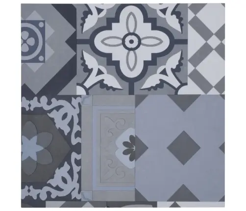 Grīdas Flīzes, Pašlīmējošas, 5,11 M², Krāsains Raksts, Pvc Vidaxl