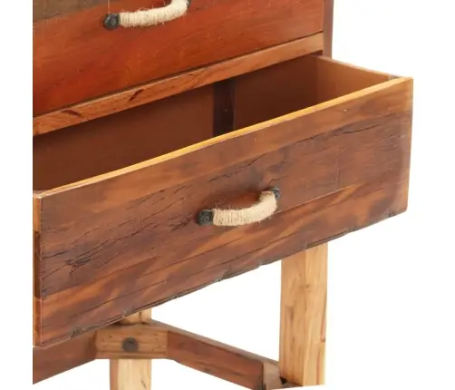 Šoninė Spintelė, 118X30X76cm Perdirbtos Medienos Masyvas