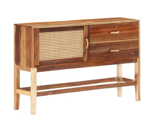 Šoninė Spintelė, 118X30X76cm Perdirbtos Medienos Masyvas