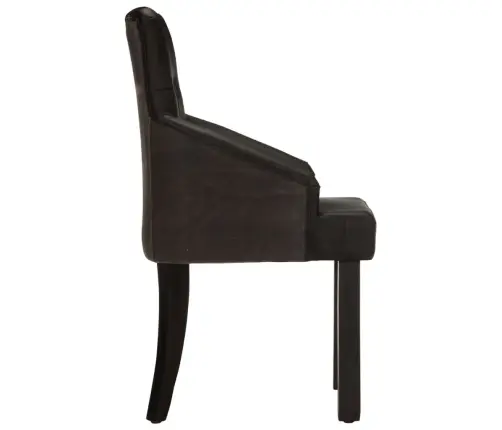 Köögitoolid 2 Tk Must Ehtne Kitsenahk