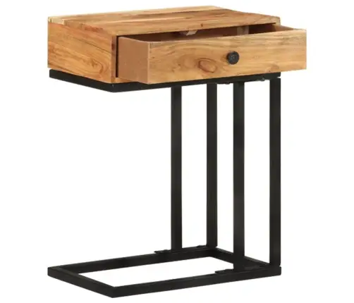 Galdiņš, 45X30X61 Cm, U-Forma, Akācijas Masīvkoks Vidaxl