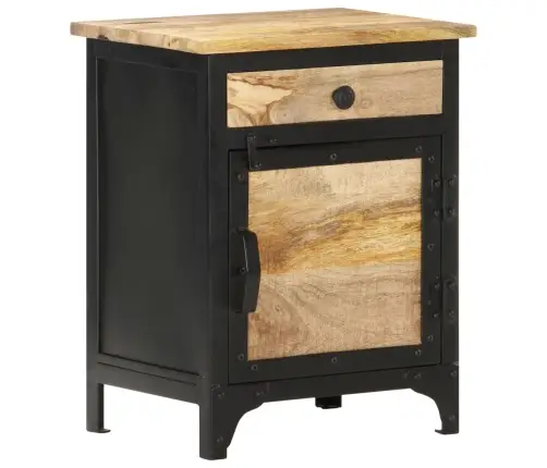 Naktsskapītis, 40X30X50 Cm, Mango Masīvkoks Vidaxl