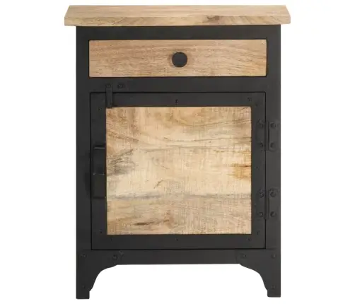 Naktsskapītis, 40X30X50 Cm, Mango Masīvkoks Vidaxl