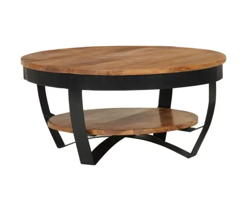 Kavos Staliukas, 65X65X32cm Akacijos Medienos Masyvas