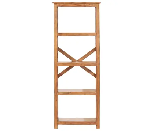 Grāmatplaukts, 60X30X160 Cm, Akācijas Masīvkoks, Medus Apdare Vidaxl