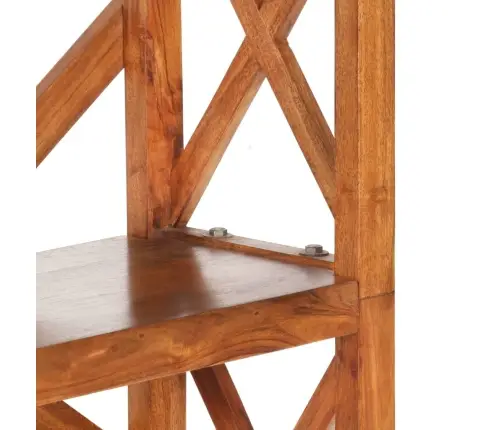 Grāmatplaukts, 60X30X160 Cm, Akācijas Masīvkoks, Medus Apdare Vidaxl