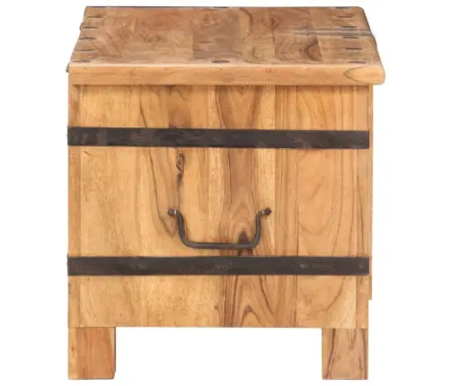 Lāde, 90X40X40 Cm, Akācijas Masīvkoks Vidaxl