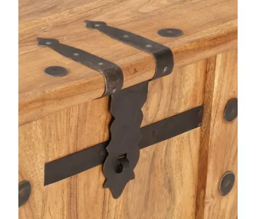 Lāde, 90X40X40 Cm, Akācijas Masīvkoks Vidaxl