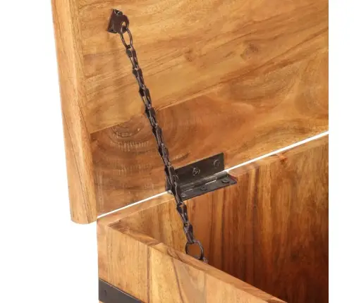 Lāde, 90X40X40 Cm, Akācijas Masīvkoks Vidaxl