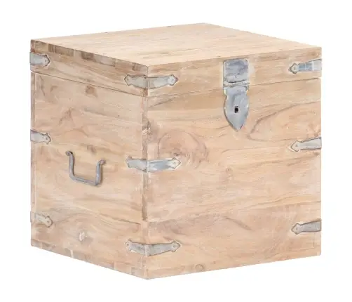 Lāde, 40X40X40 Cm, Akācijas Masīvkoks Vidaxl